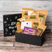 Load image into Gallery viewer, Loving Bhaiya &amp; Bhabhi Gift Hamper- 9 Healthy and Nutritious Snacks - Gift Box
