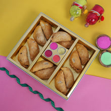 Load image into Gallery viewer, Skinny Baked Gujiya Holi Box
