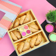Load image into Gallery viewer, Skinny Baked Gujiya Holi Box
